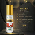 60ml pink tint cream bottle for lips and cheeks with Moroccan Aker Fasi, natural ingredients